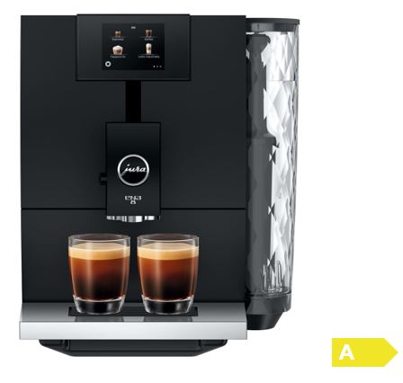Jura Kaffeevollautomat ENA 8 Full Metropolitan Black (SC)15494 inklusive Starterpaket Zemp AG*