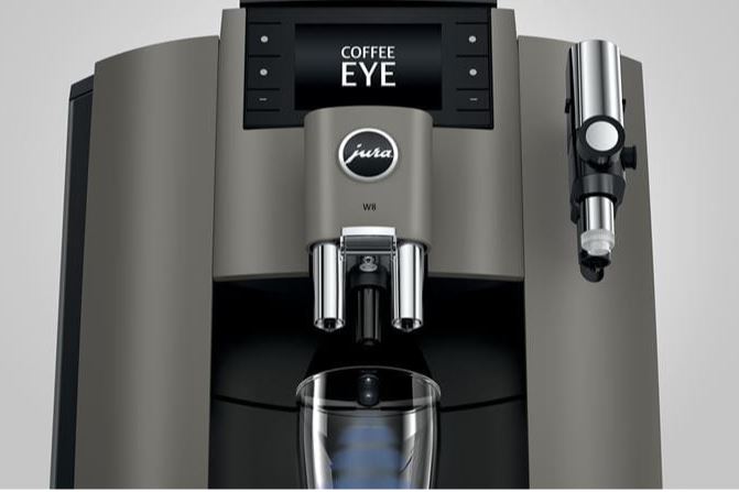 Jura Kaffeevollautomat W8 Dark Inox (SA) 15552 inklusive Starterpaket Zemp AG*