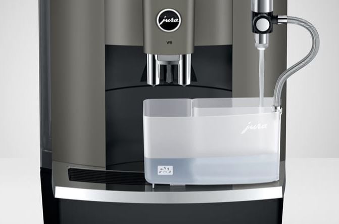 Jura Kaffeevollautomat W8 Dark Inox (SA) 15552 inklusive Starterpaket Zemp AG*