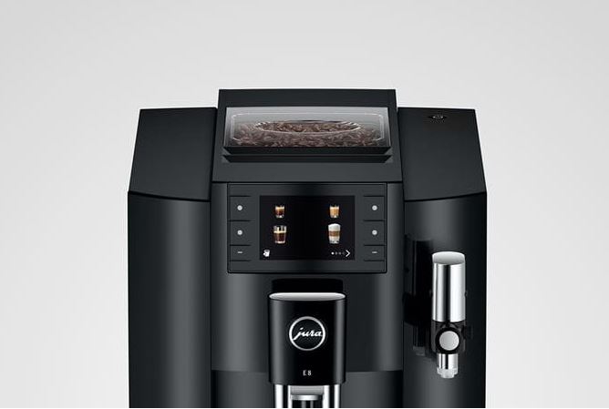 Jura Kaffeevollautomat E8 Piano Black (SC) 15589 inklusive Starterpaket Zemp AG*