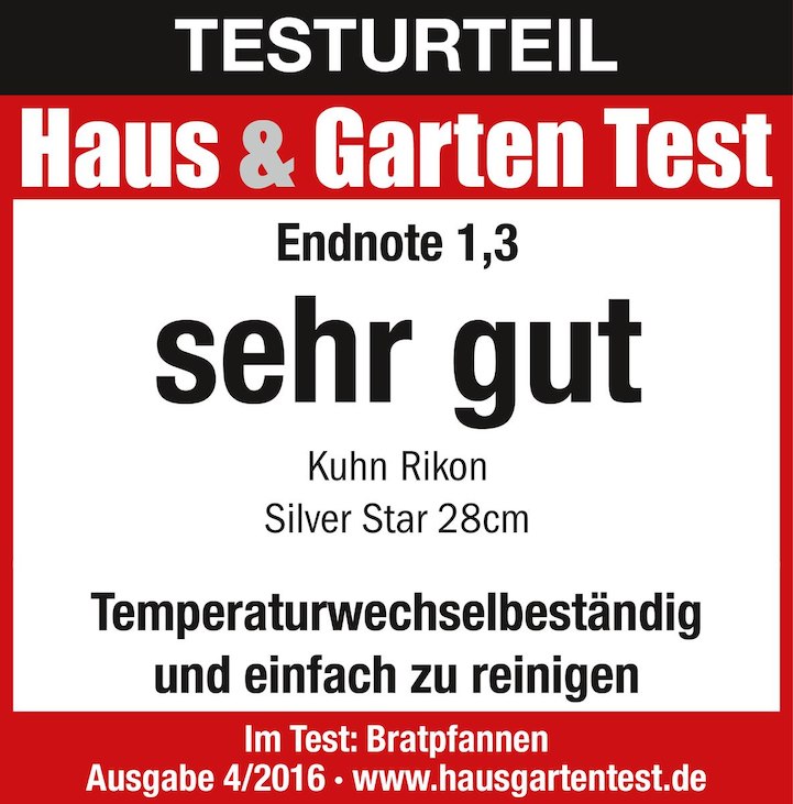 Kuhn Rikon Bratpfanne Silver Star beschichtet 28 cm