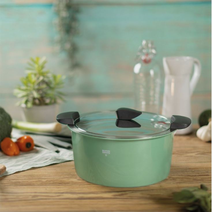 Kuhn Rikon Hotpan Kochtopf ocean green 2,0 Liter, Ø 18 cm