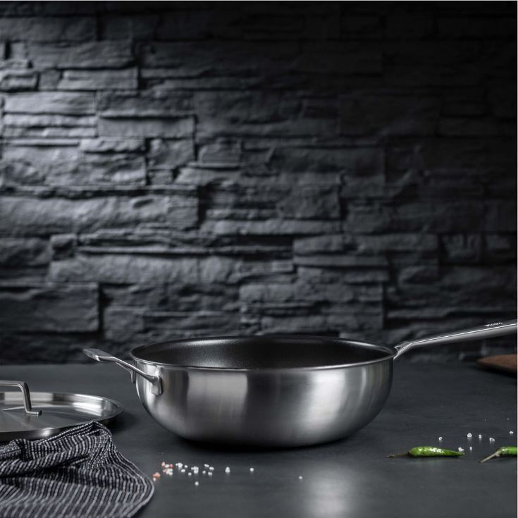 Kuhn Rikon Culinary Fiveply Wok beschichtet Ø 28 cm