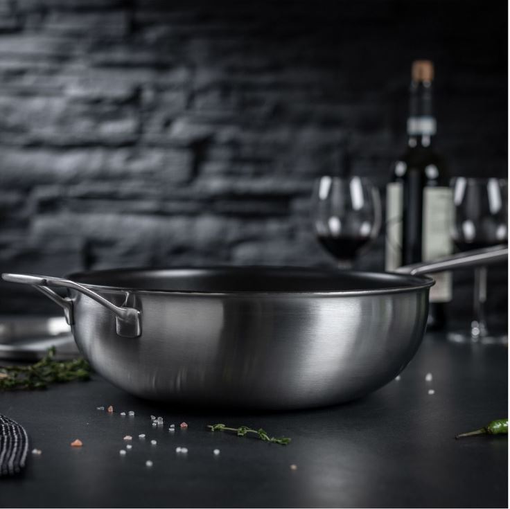 Kuhn Rikon Culinary Fiveply Wok beschichtet Ø 28 cm