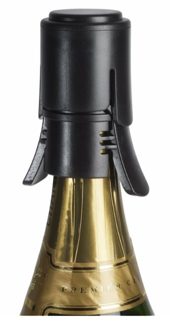 Sektverschluss SW-106 schwarz matt