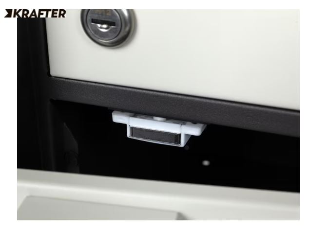 STRUCT Briefkasten Anthrazit/Hellgrau