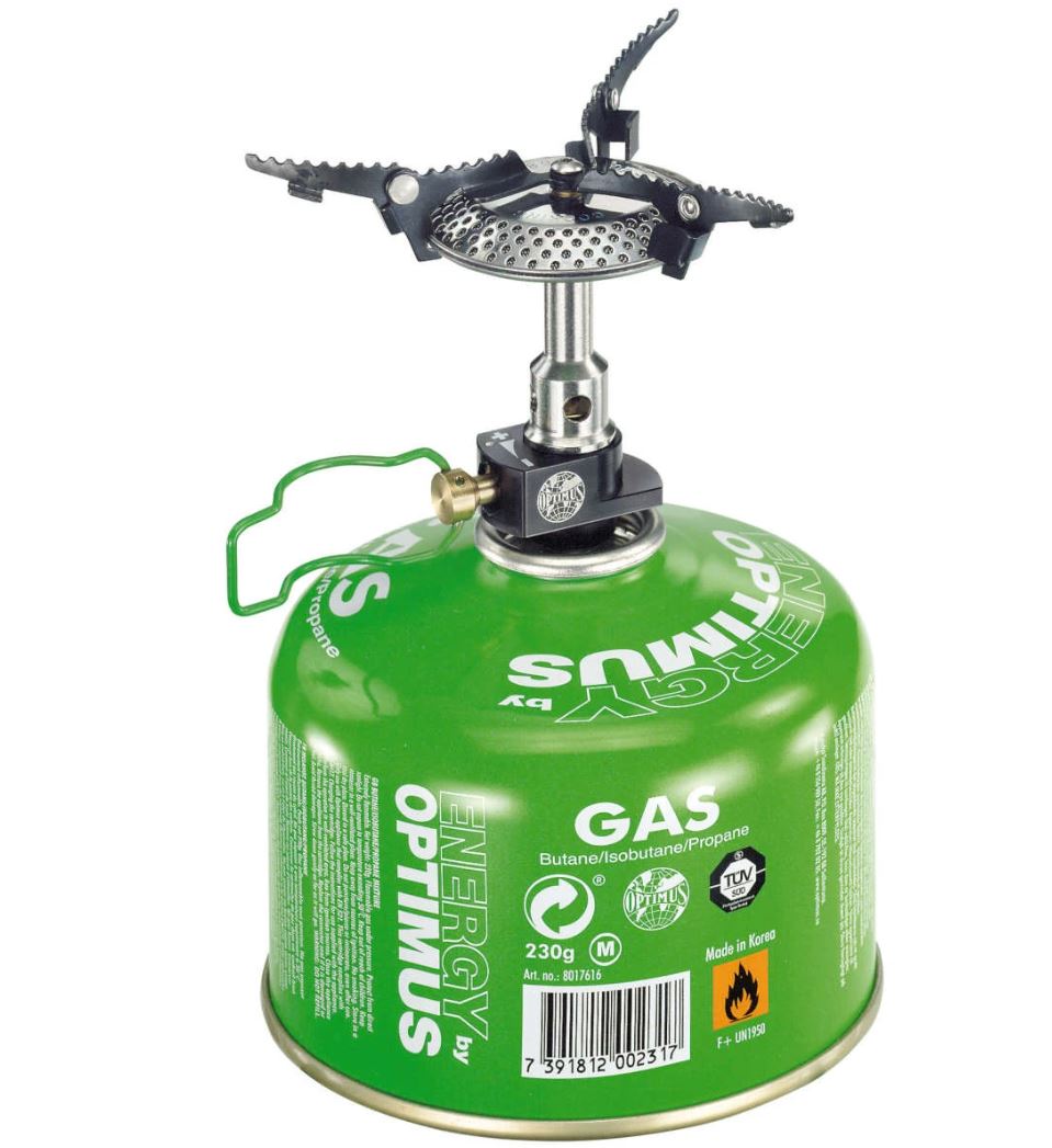 Kocher OPTIMUS CRUX LITE / Kartuschen Norm EN 417