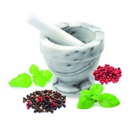 Mörser mit Stössel Marmor