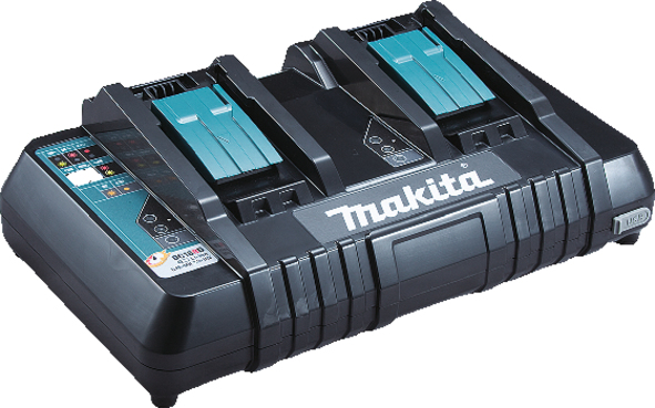 DC18RD Doppel-Ladegerät Makita Li-Ion 14.4V – 18V