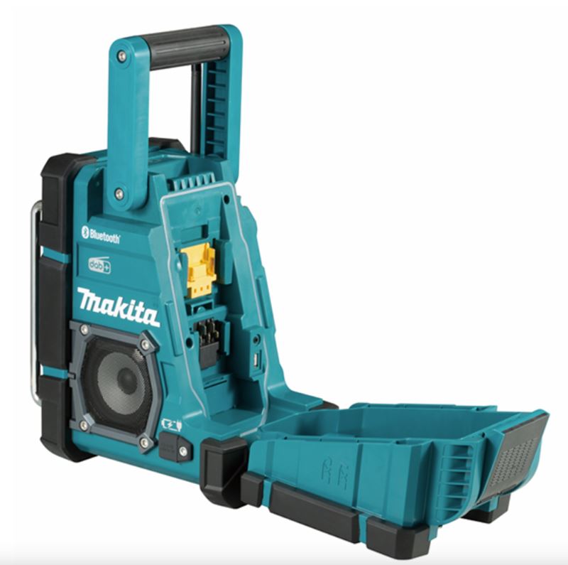 Makita Akku Baustellenradio inkl. 1 Akku 3.0 Ah DAB / DAB+ / FM / Bluetooth / Ladefunktion