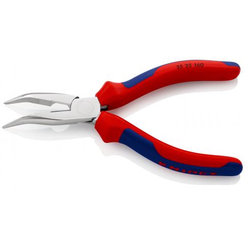 Knipex Flachrundzange mit Schneide (Radiozange) 160 mm