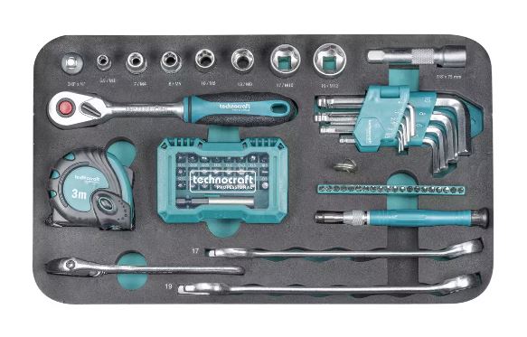 Technocraft Werkzeugkoffer Pro Mini 109 teilig
