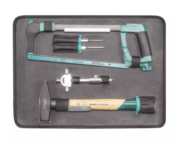 Technocraft PP-Werkzeugkoffer Pro Construction IP65, 152 teilig