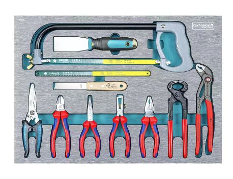 Technocraft Werkstattwagen Swiss Team Wood Pro 282 teilig 729719