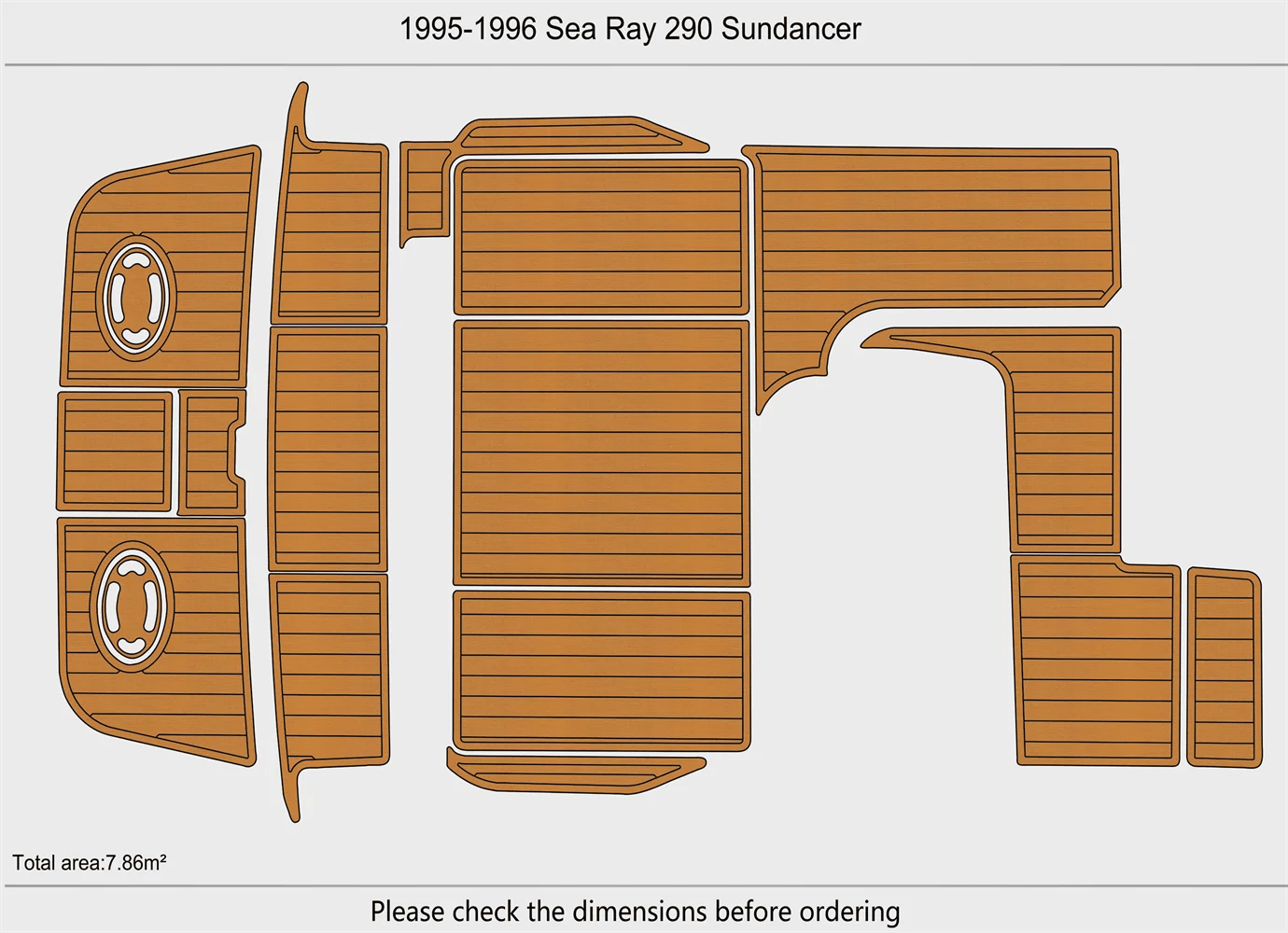 1995-1996 Sea Ray 290 Sundancer