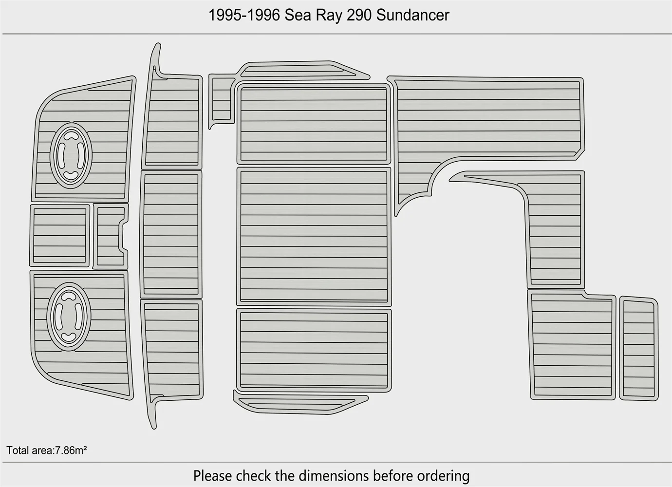 1995-1996 Sea Ray 290 Sundancer