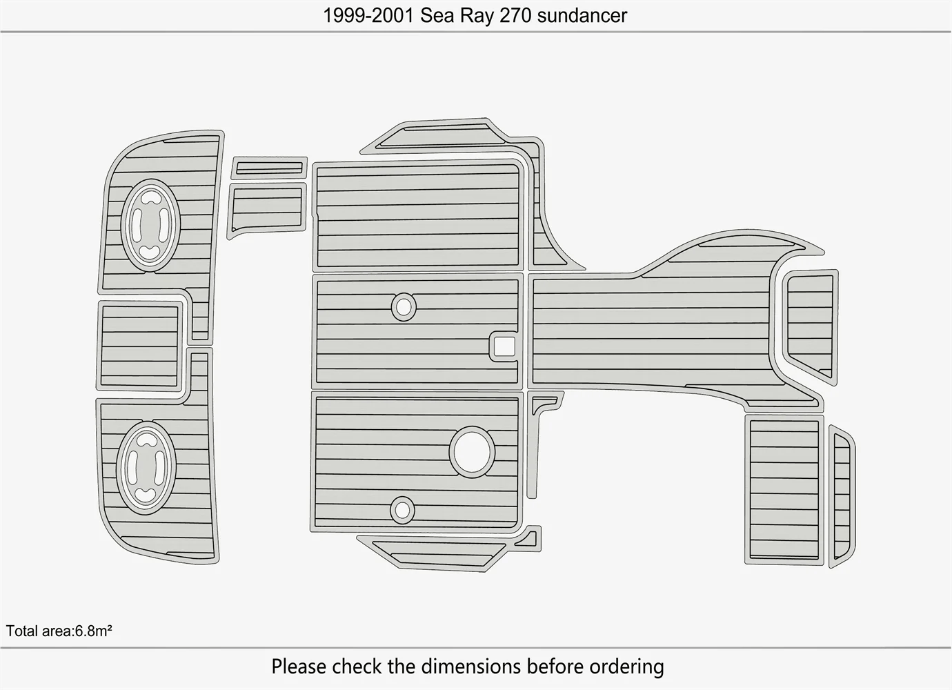1999-2000 sea ray 270 sundancer