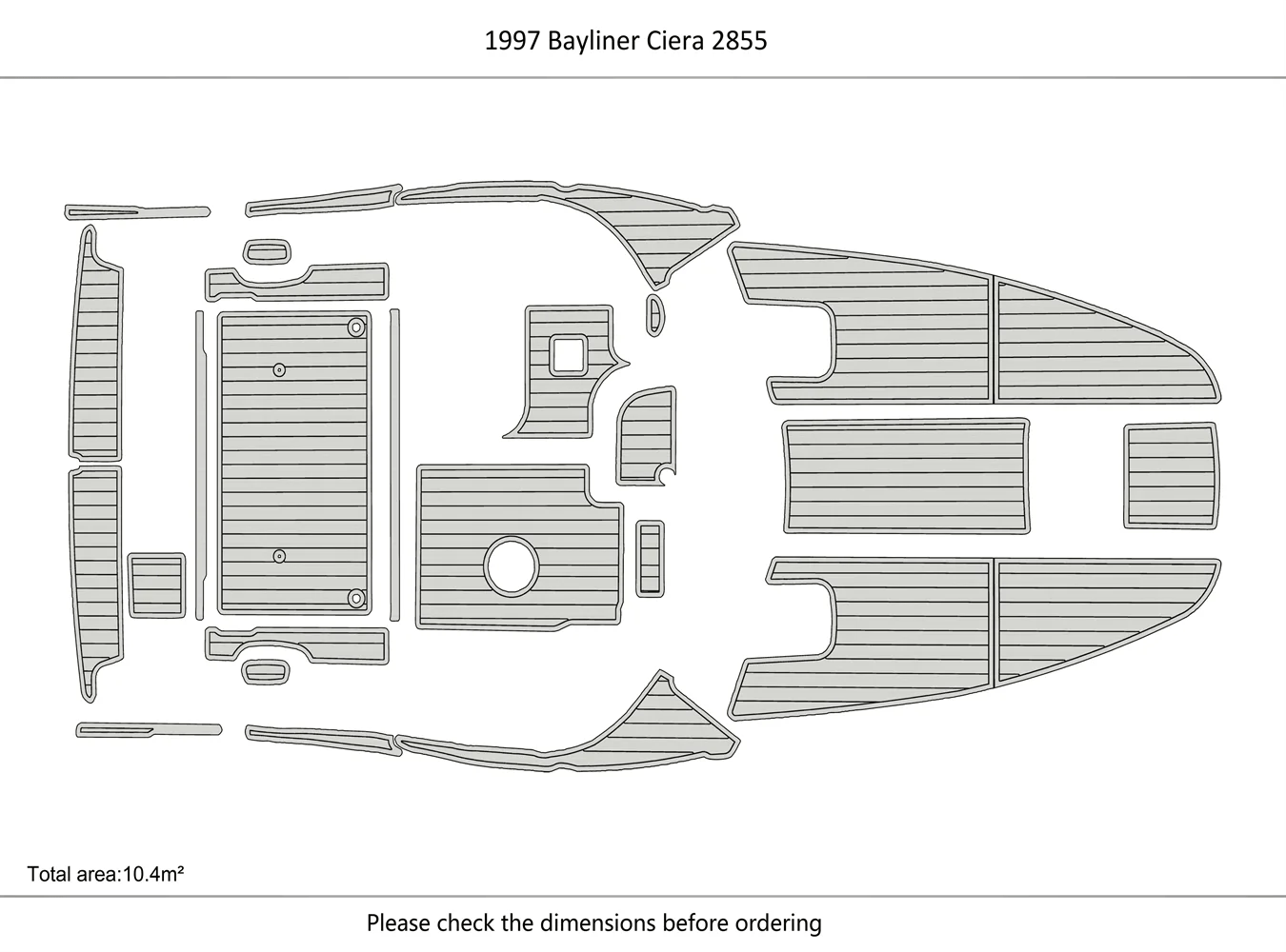 1997-1999 Bayliner Ciera 2855