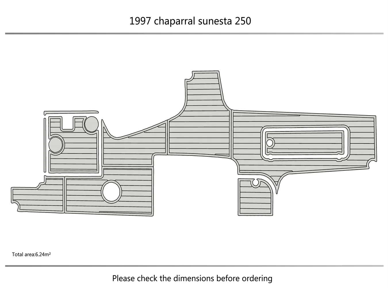 1997 Chaparral Sunesta 250