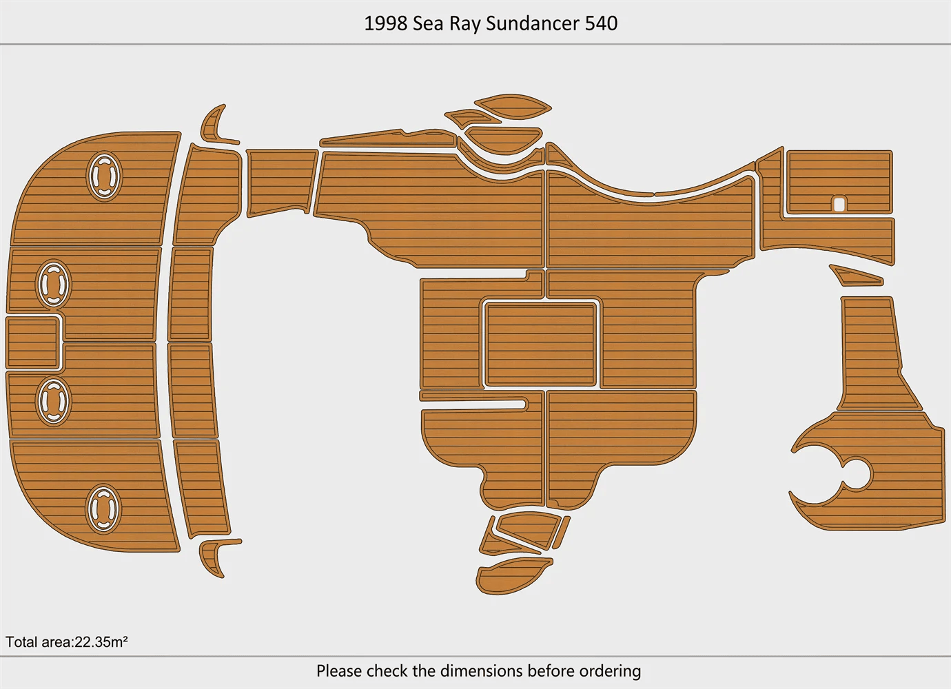 1998 Sea Ray 540 Sundancer