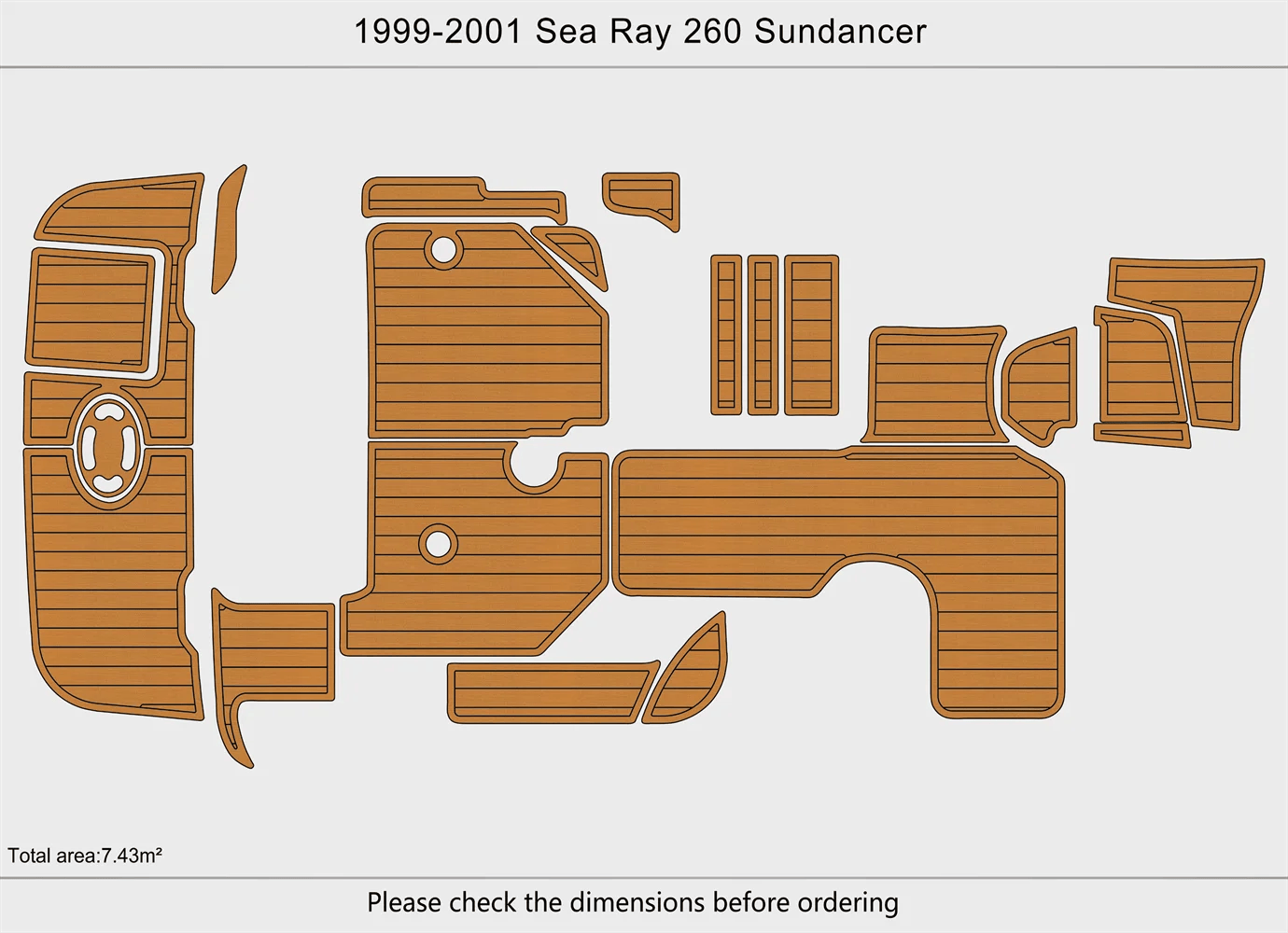 1999-2001 Sea Ray 260 Sundancer