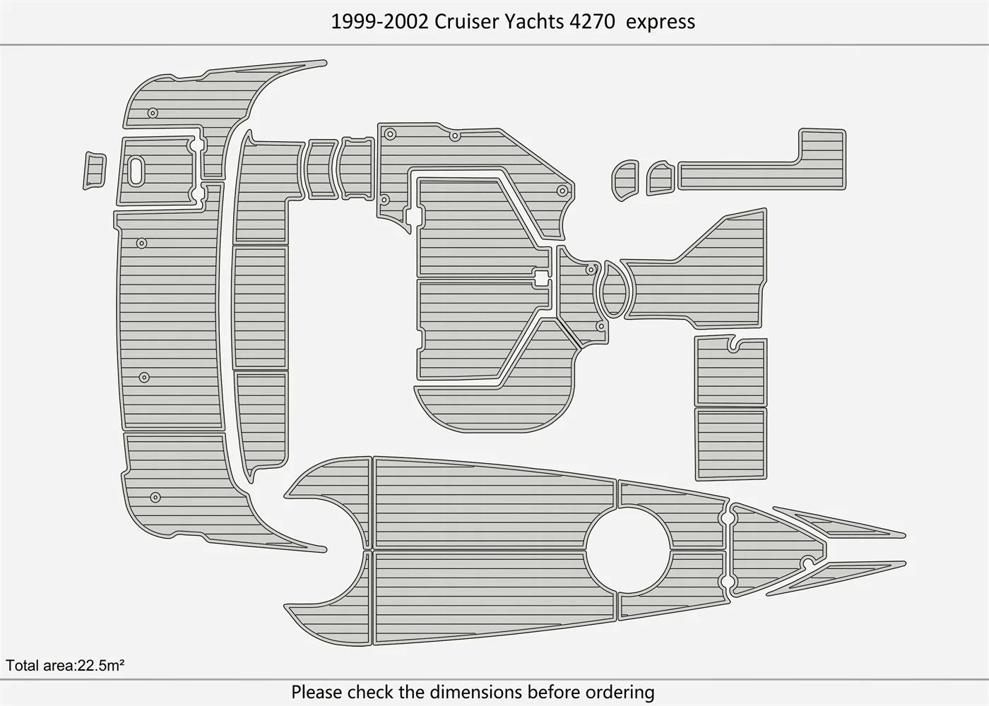 1999-2002 Cruisers Yachts 4270  express