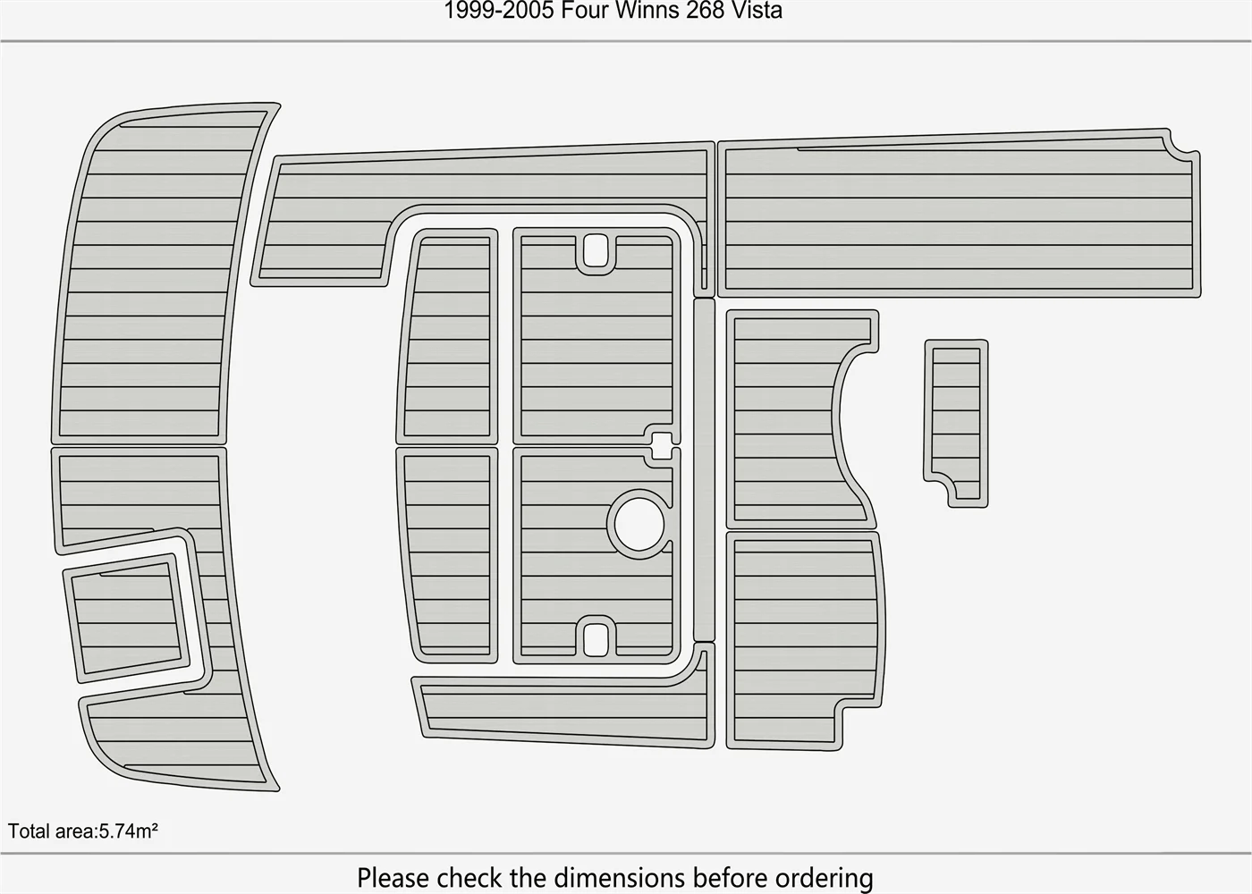 1999-2005 Four Winns 268 Vista