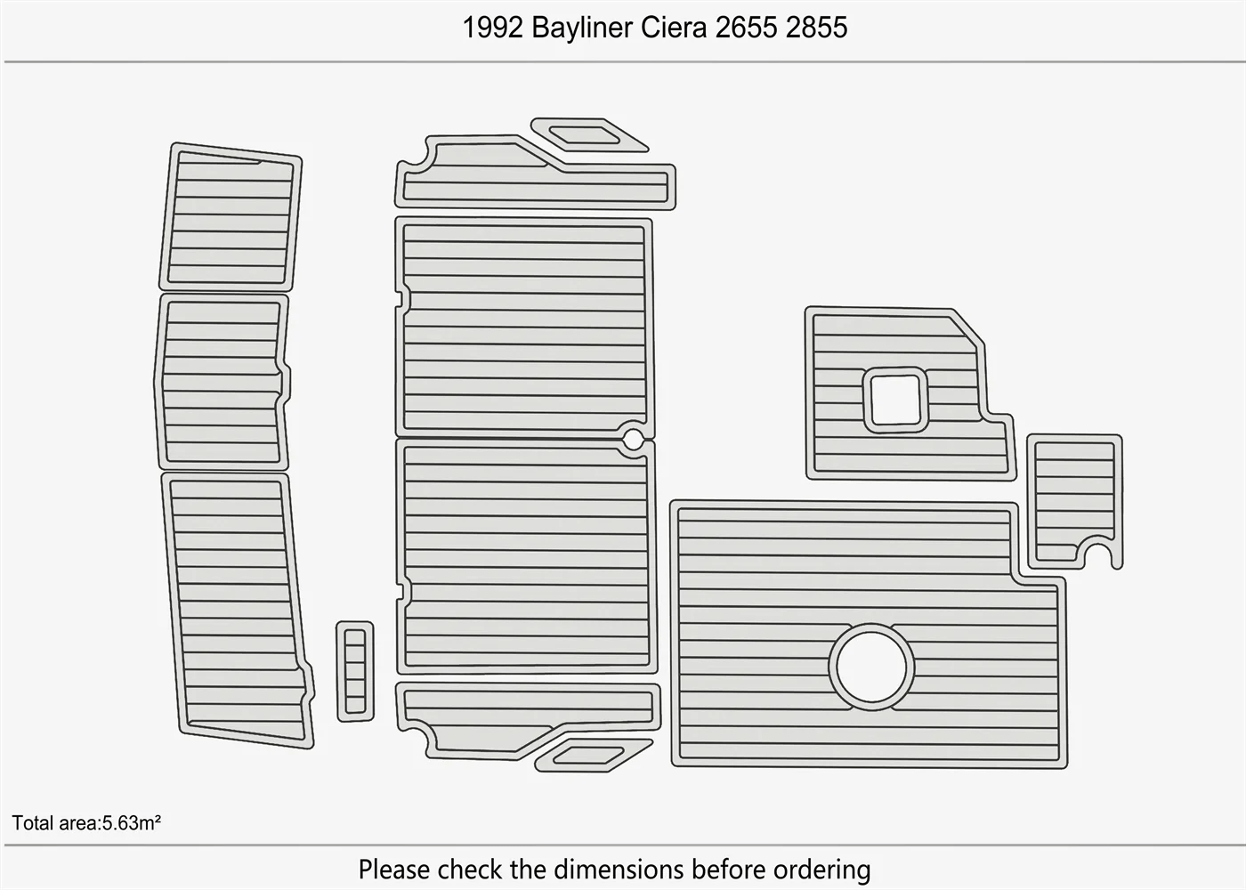 1992 Bayliner Ciera 2655 2855