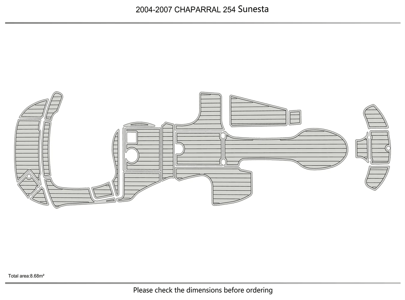 2004-2007 Chaparral 254 Sunesta