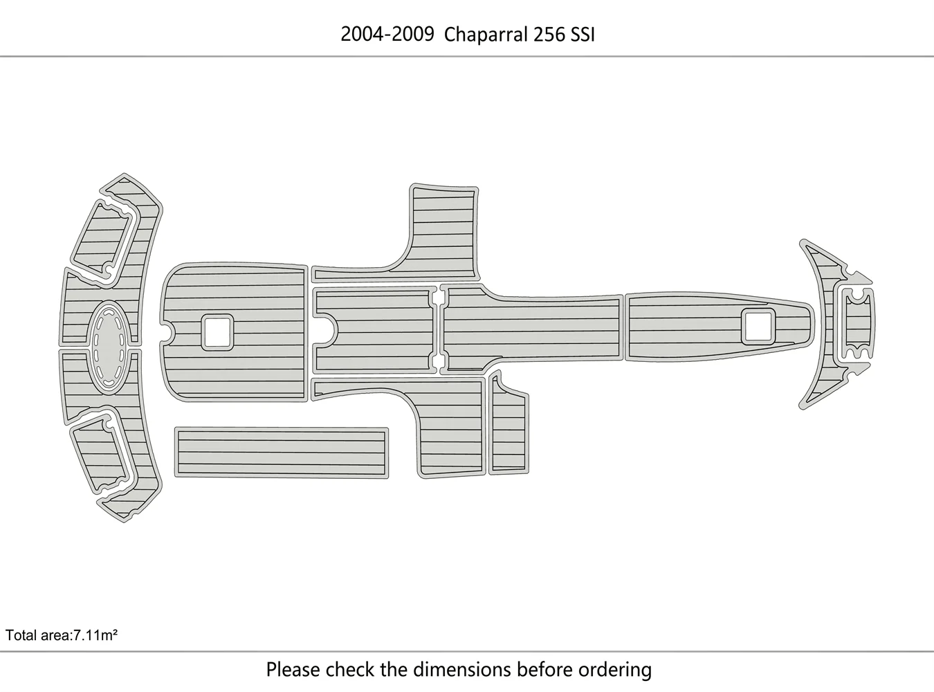 2004-2009 Chaparral 256 SSI