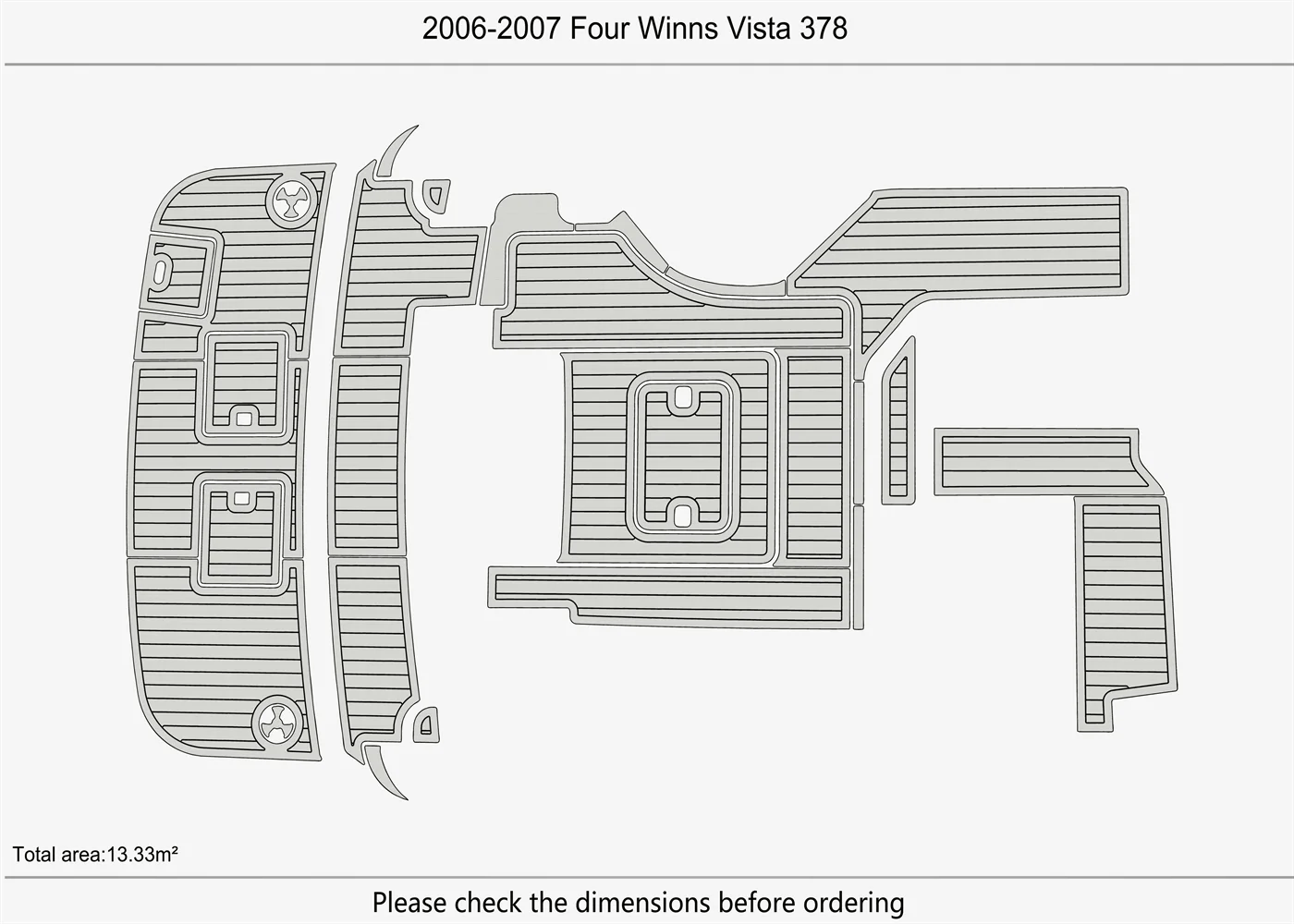 2006-2007 Four Winns 378 Vista