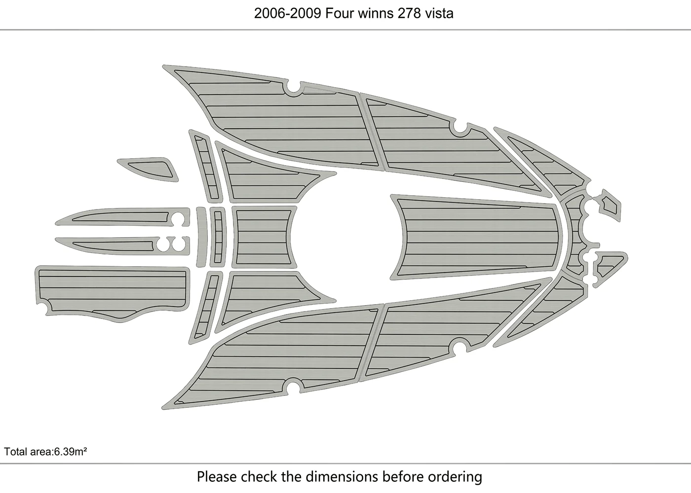 2006-2009 Four winns 278 vista