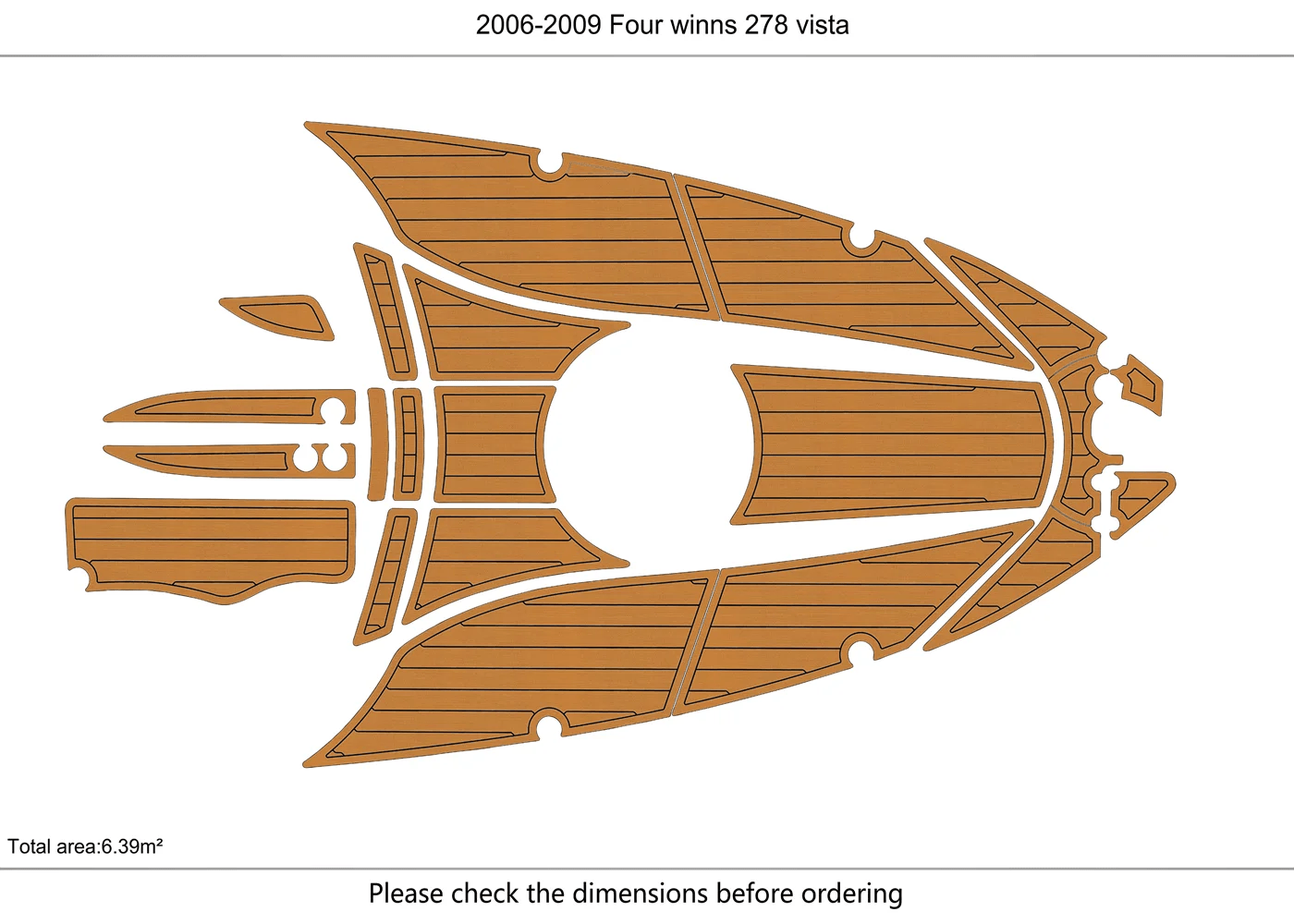 2006-2009 Four winns 278 vista