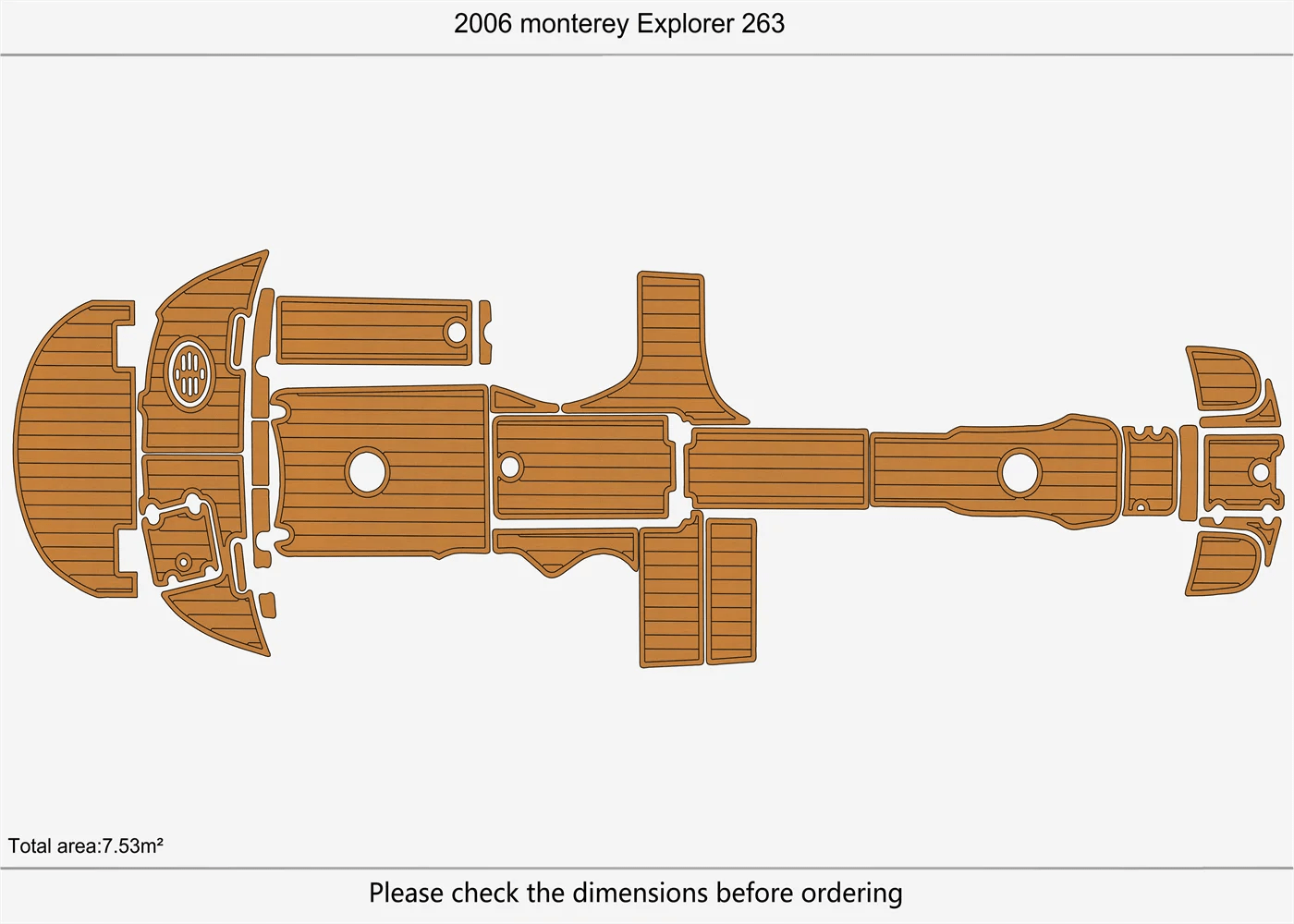 2006 MONTEREY 263 EXPLORER