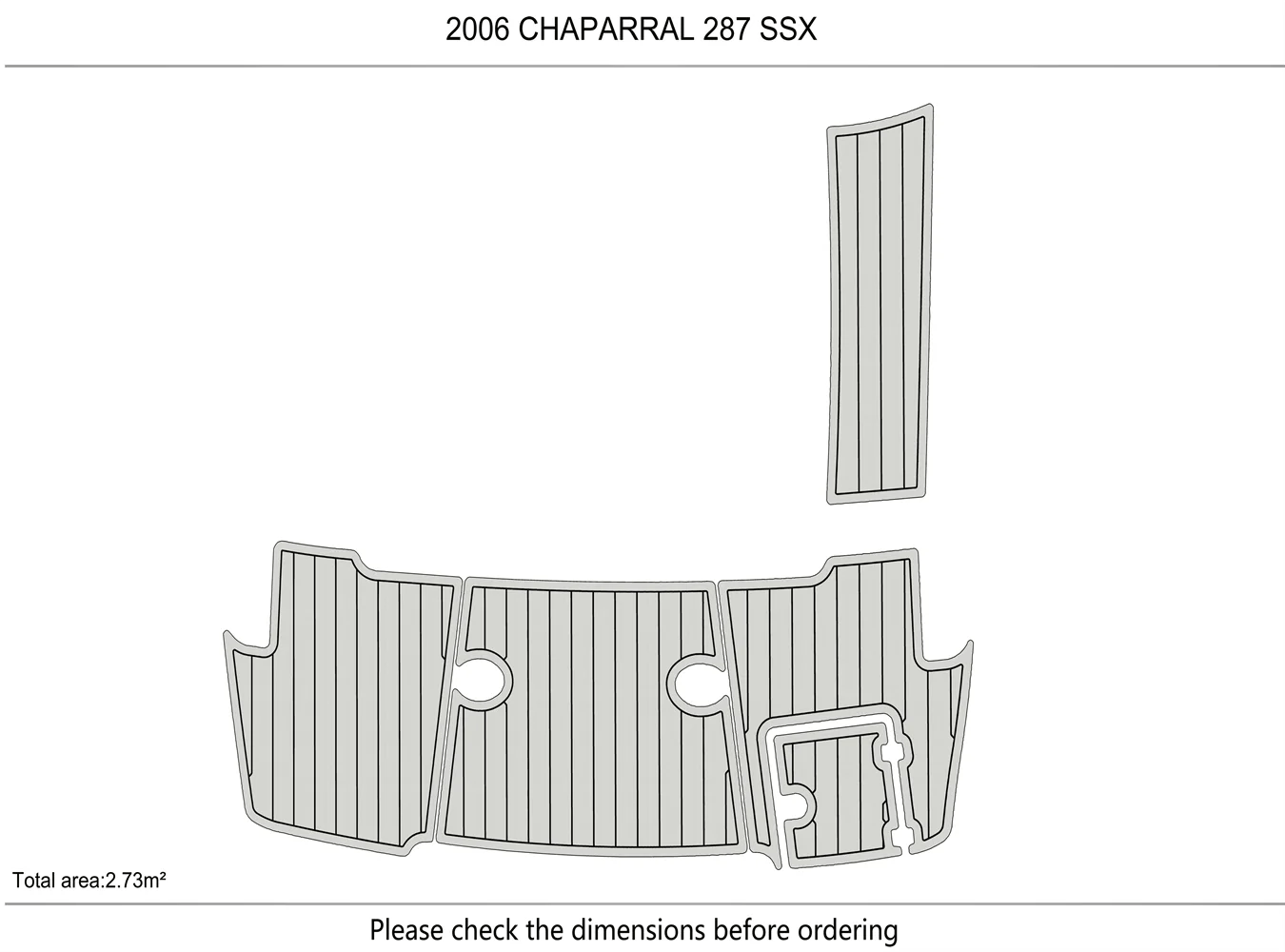 2006 Chaparral 287 SSX