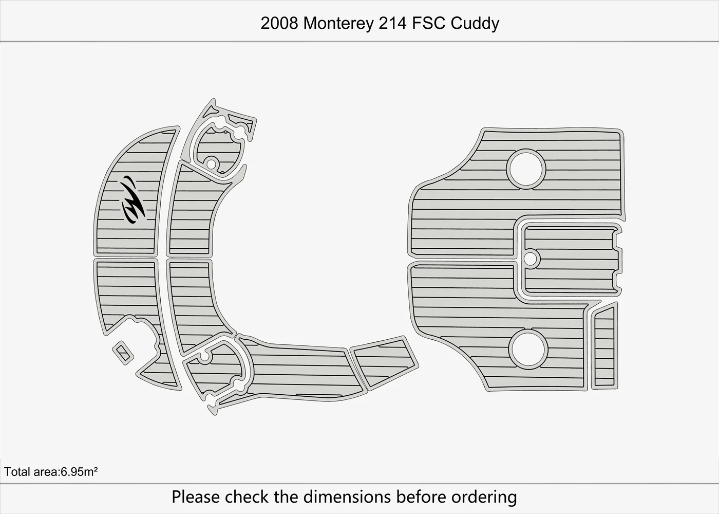 2008 Monterey 214 FSC Cuddy