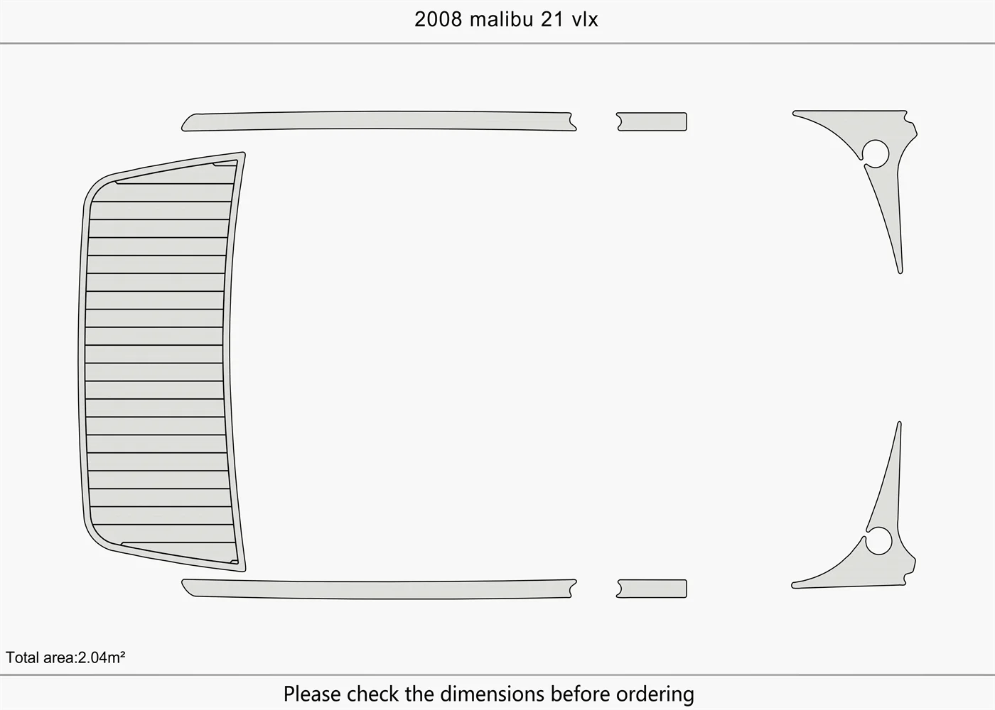 2008 malibu 21 VLX