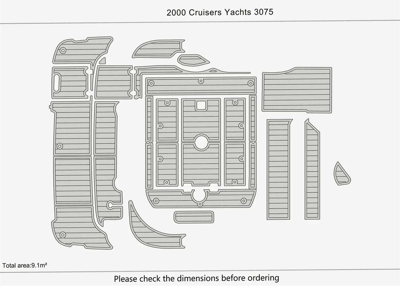 2000-2003 Cruisers Yachts 3075