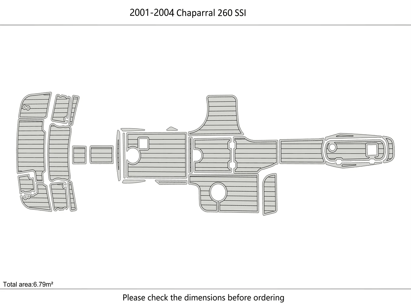 2001-2004 Chaparral 260 SSI Specs