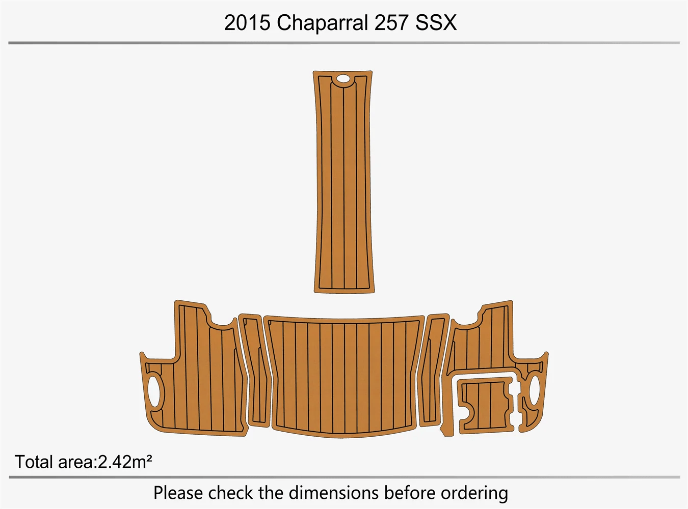 2015 Chaparral 257 SSX SP