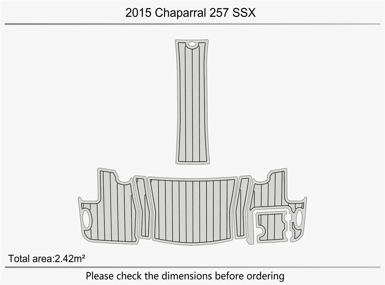 2015 Chaparral 257 SSX SP