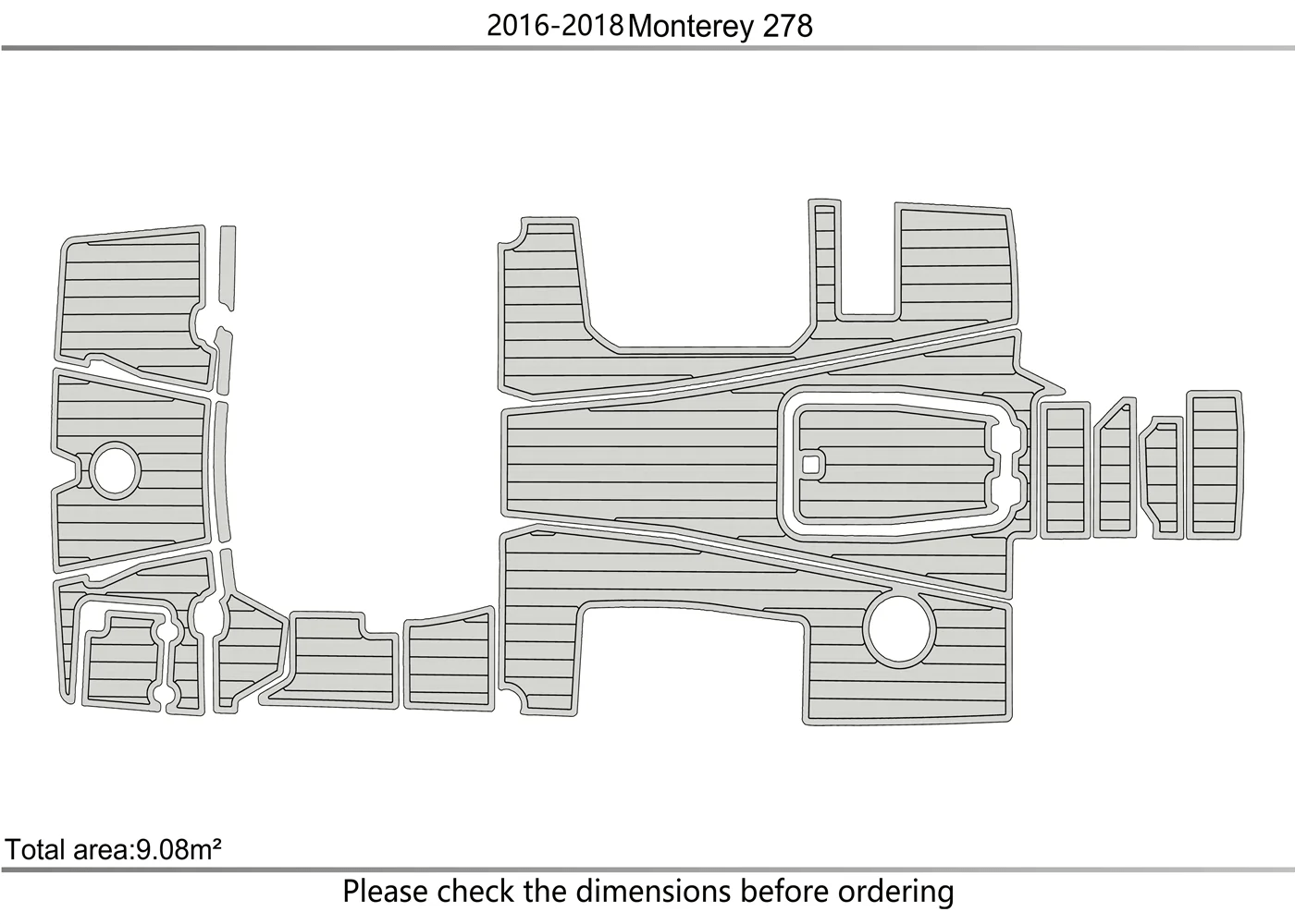2016-2018 Monterey 278 SSC