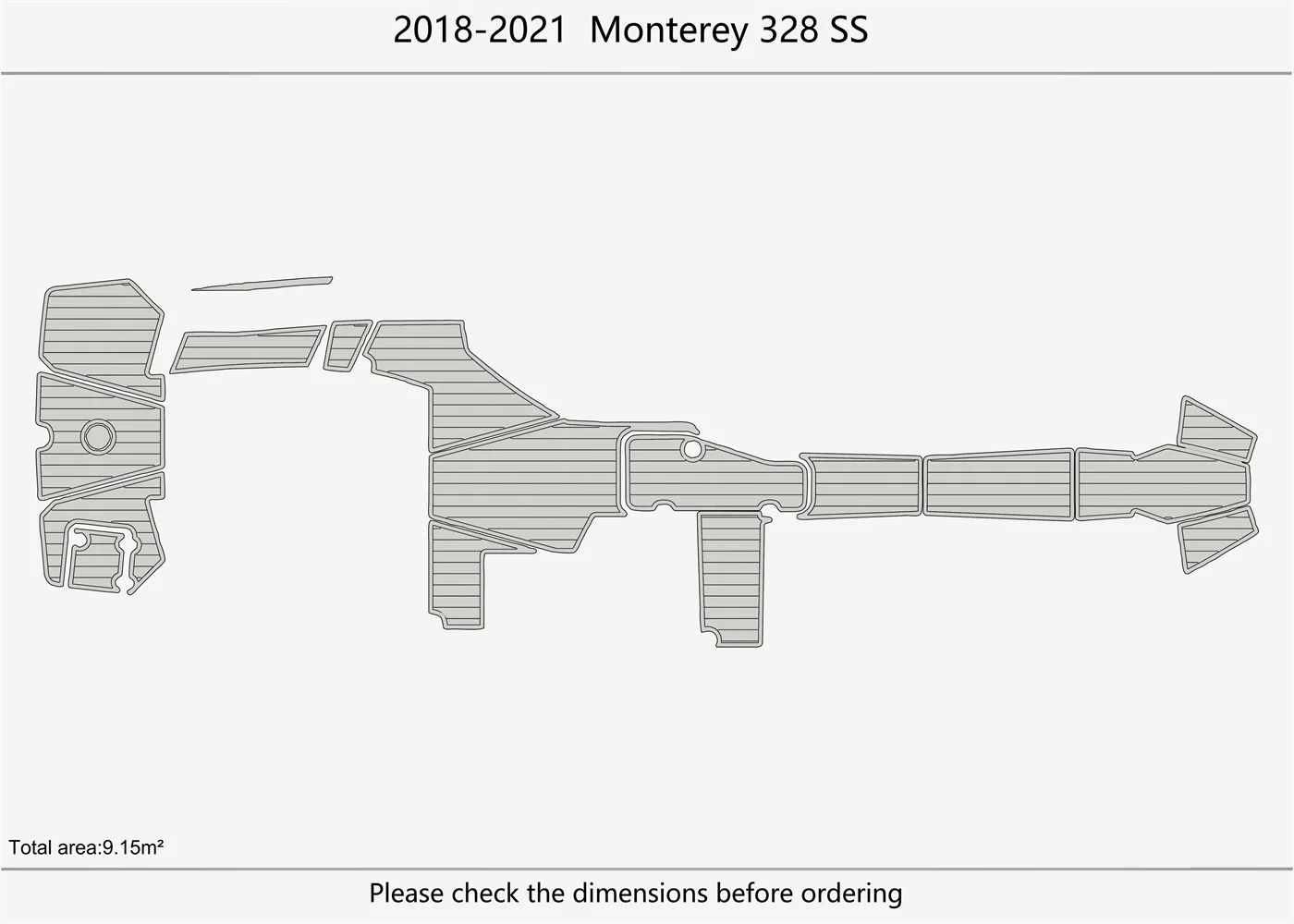2018-2021 Monterey 328 SS