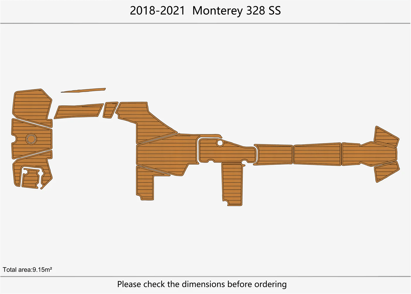 2018-2021 Monterey 328 SS