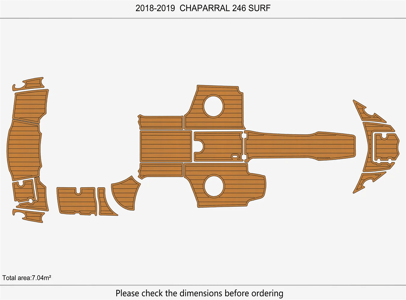 2018-2019 Chaparral 246 Surf