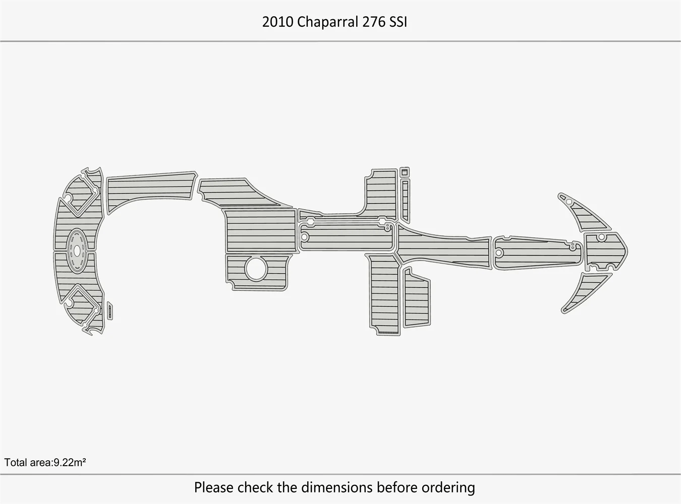2010 Chaparral 276 SSI