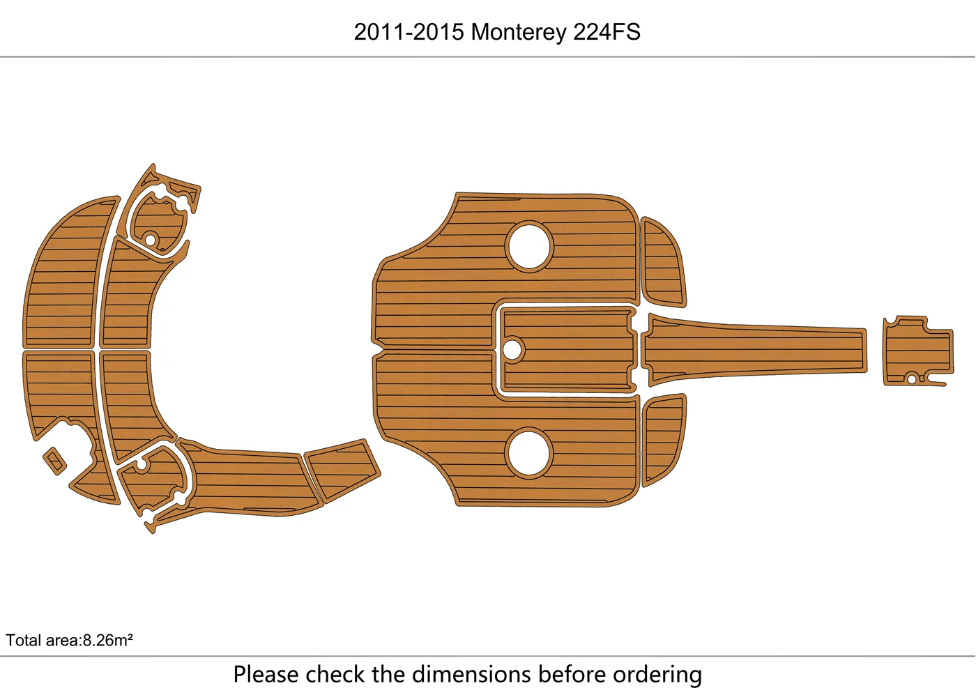 2011-2015 Monterey 224 FS