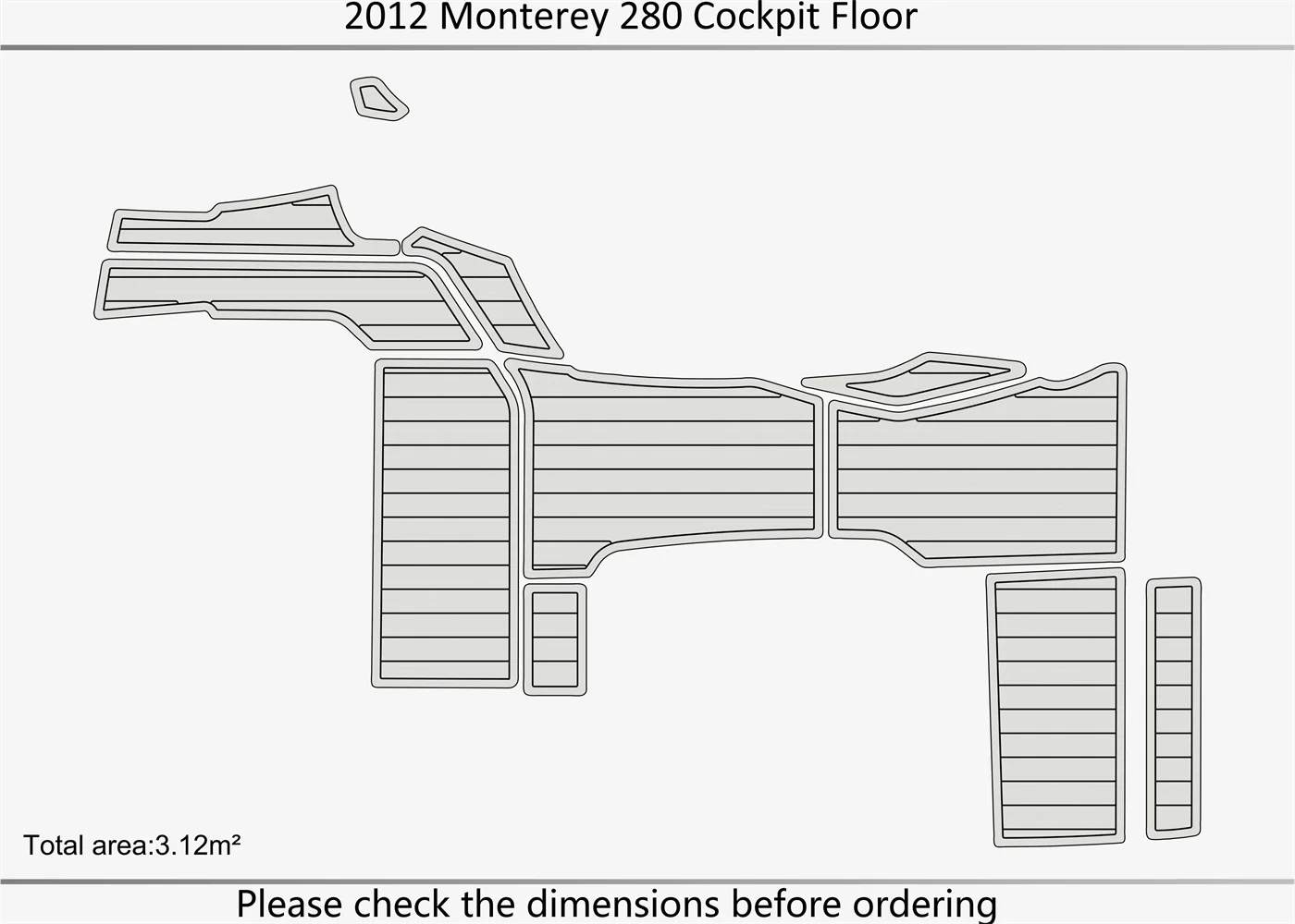 2012 Monterey 280 FS