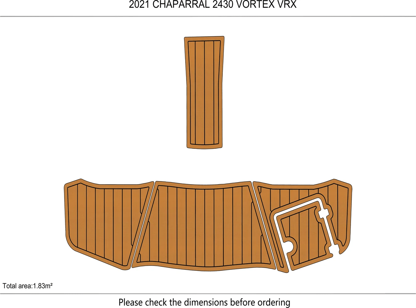 2021 Chaparral 2430 VORTEX VRX