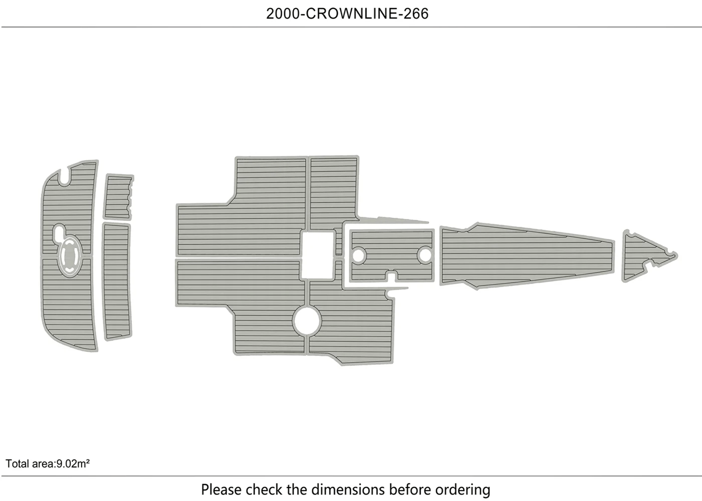 1995-2003 Crownline 266